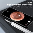 thumbnail image 3 of Limpiador de cera de oídos plateado, herramienta de eliminación de cera de oídos, silicona Abs, inalámbrico, inteligente, negro, plateado, temperatura constante con cámara HD de 1080p, 3 of 5