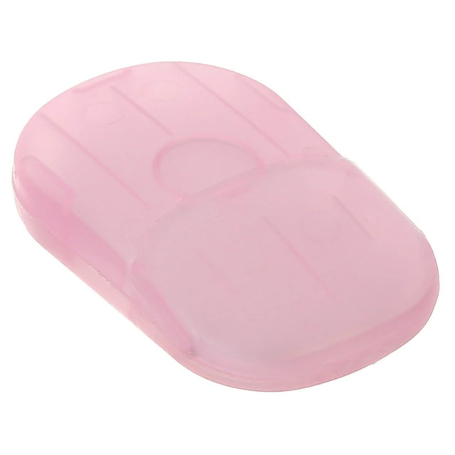 WMQPNNS New Trending Disposable Soap Paper Boxes Hand Cleaning Scented Mini Slic for Outdoor Travel Camping Hiking Sheets Dexterous Disposable Soap Piece Portable Travel Soap Box Travel Hand Washing