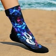 thumbnail image 4 of SAND SOCKS Adult Unisex Classic High-Top Sand Socks, Color: Nebula, Size: 2XS, 4 of 5