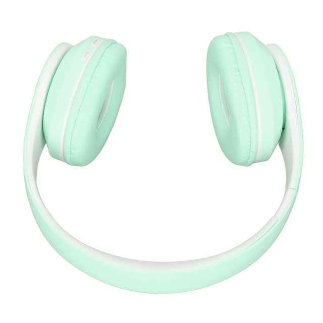 Over Ear Headset with Noise Reduction, Foldable, 40mm Speaker Unit, Stable Performance and Colorful Light for Phone Laptop