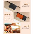 thumbnail image 5 of Car Air Freshener-The Original Wood Air Freshener for Visor Clip - Long Lasting Car Odor Eliminator and Scent Diffuser for Cabin, Truck & SUV-2 Metal Clips-Variety 3 Pack(Teak-Amber-Cabana), 5 of 5
