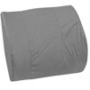 Mabis DMI Memory Foam Lumbar Cushion Gray