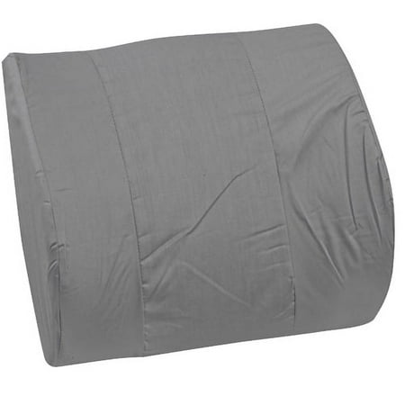 Mabis DMI Memory Foam Lumbar Cushion Gray