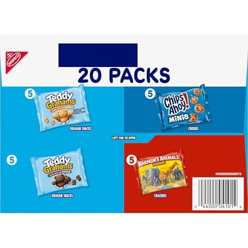 Nabisco Fun Shapes Variety Pack, Barnum's Animal Crackers