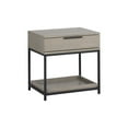 thumbnail image 3 of Sunpan Rebel 23.5" Contemporary Wood and Iron Nightstand in Gray/Black, 3 of 6