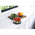 thumbnail image 5 of DURA LIVING Glass Food Storage Containers - 6 Piece 4 Cup Set (3 Containers + 3 Lids) BPA-Free Lids, 5 of 6