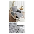 thumbnail image 7 of Recliner Sofa Cover, One-Piece Slipcover for Rocking & Massage Chairs, 55x196cm Pet-Proof Furniture Protector, Washable Polyester, Modern Solid Design, 7 of 7