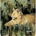 thumbnail image 3 of Jardine, Liz 12x12 Black Modern Framed Museum Art Print Titled - Heart of the Jungle IV, 3 of 5