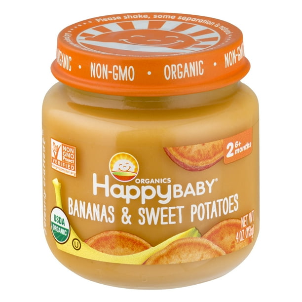 (6 Jars) Happy Baby Clearly Crafted Organic Stage 2