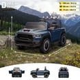 thumbnail image 3 of VOLTZ TOYS RAM Licensed RHO 1500 24V 2 Seater Ride-On Truck for Kids, 3 of 6