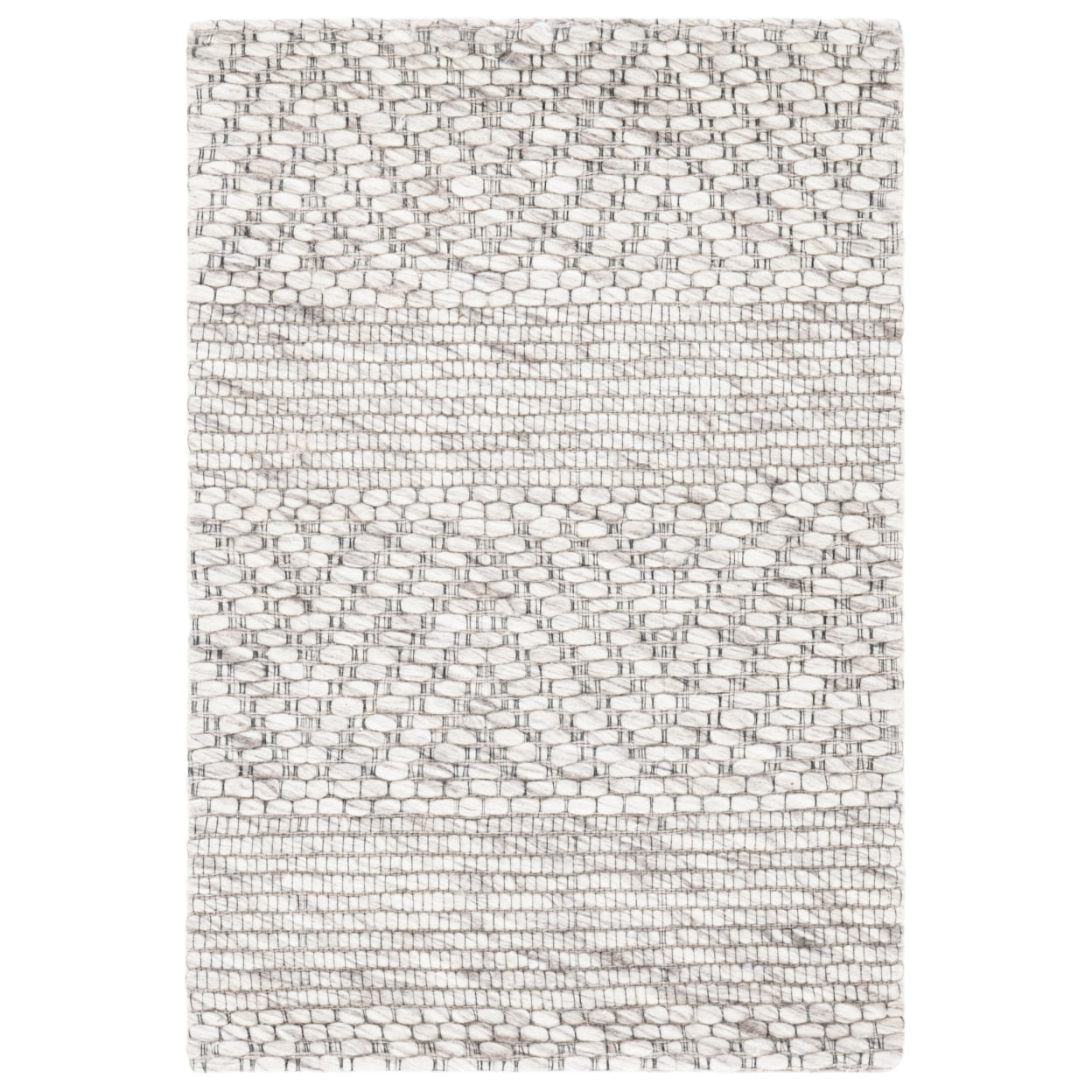 SAFAVIEH Marbella Keeleigh Diamond Area Rug, Beige/Light Grey, 9' x 12'