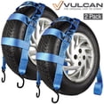 thumbnail image 2 of VULCAN Wheel Dolly Tire Strap - S Hooks - Basket Style - 78 inch - 2 Pack - Blue - 1665 Lbs SWL, 2 of 3