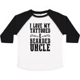 thumbnail image 3 of Inktastic I Love My Tattooed & Bearded Uncle Boys or Girls Toddler T-Shirt, 3 of 5