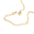 thumbnail image 2 of Dije Inicial Letra V Ametrinaa Cadena Chapa Oro 18K, 2 of 5