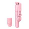 thumbnail image 2 of Selfie Stick Tripod with Fill Light Lightweight Adjustable Extendable with Remote for Phe Holder Pink, 185x40x47mm, 2 of 8