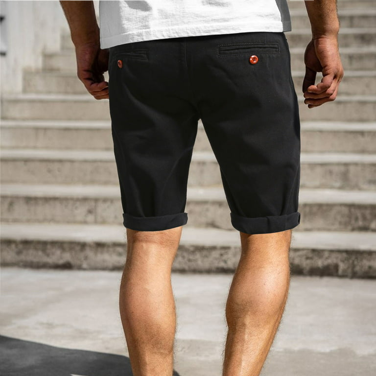 Men's Summer Denim Shorts Men Fashion Casual Washed Distressed