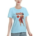 thumbnail image 2 of Women's Basic Short Sleeve T-Shirt Slam Dunk Rukawa Maple, 2 of 6