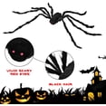 thumbnail image 4 of Joyfy 3 Pack 5 FT Giant Spider Halloween Decorations,Scary Spider Halloween Decorations Outdoor Party Decorations Props Halloween Yard Decorations,Black, 4 of 9