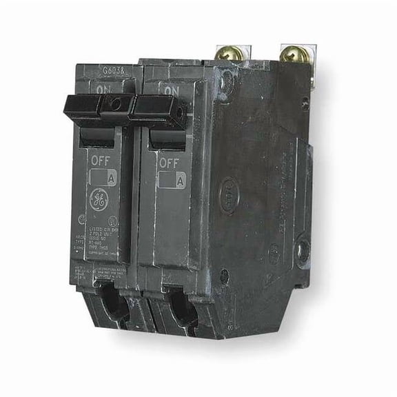 Ge Circuit Breaker,30A,Bolt On,120/240V,2P THHQB2130