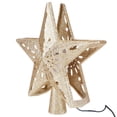 thumbnail image 2 of Lámpara de proyector de copo de nieve LED giratoria para copas de árbol de Navidad decoración del hogar enchufe estadounidense 120V, 2 of 5