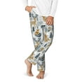 thumbnail image 2 of Susaid Winter Forest Animals Print Soft Teen Sleep Pants, Long Pajama Bottoms with Two Pockets and Elastic Waist, Designed for Ages 5-16-Medium, 2 of 6
