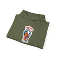 thumbnail image 3 of Boombox Hip Hop Blind Creager Vintage Skateboard 90s 2002 Classic Hoodie Print - 2XL / Military Green, 3 of 5