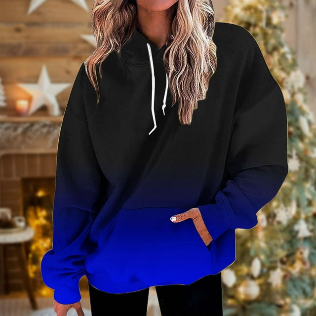 DPTALR Sweat-shirt à Capuche à Manches Longues à Manches Longues pour Femme Automne et Hiver