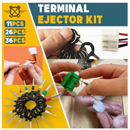 

RKSTN 73 Pcs Terminal Removal Tool Kit Terminal Pin Extractor Wire Connector Pin Release Key Tool Set Extractor Puller Repair Remover For Car Gift on Clearance