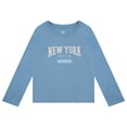 thumbnail image 6 of BTween Girls 4-Pack Long Sleeve Graphic T-Shirts - 100% Cotton, Fun & Vibrant Designs, SEA ,6, 6 of 7