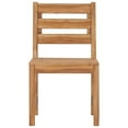 thumbnail image 2 of vidaXL Garden Chairs 2 pcs Solid Teak Wood, 2 of 5