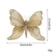 thumbnail image 3 of Adornos de mariposas para árbol de Navidad, guirnalda de mariposas brillantes colgantes, decoración de techo y pared para regalos de Año Nuevo, fiestas de Navidad y Acción de Gracias (dorado), 3 of 7