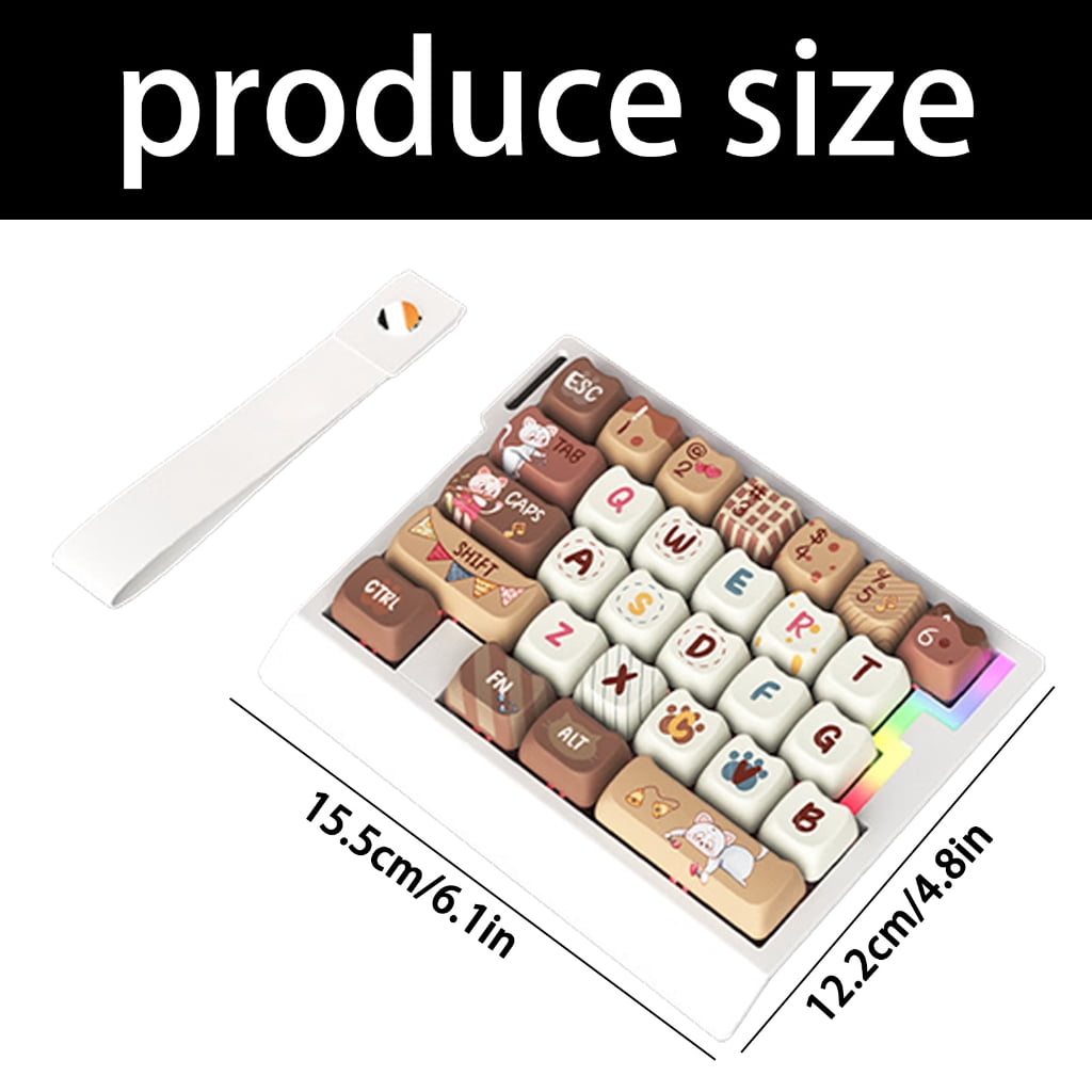 29Key Switches Gaming Keyboards With Low Profile And Detachable Cable For Space Saving Setups