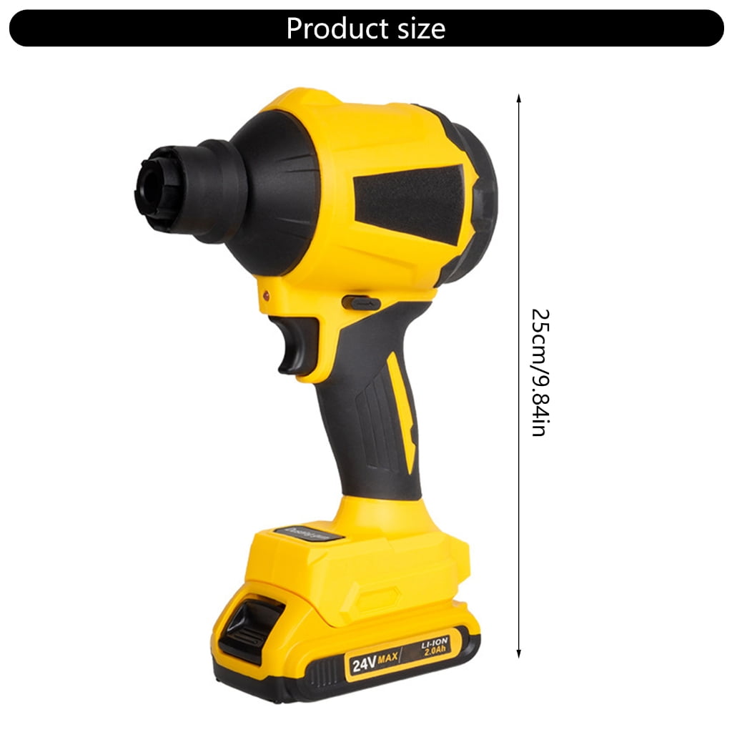 Portable Cordless Dust Blower Electric Dust Fan Air Duster for Home and Workshop