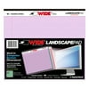 LANDSCAPE PAD ASSORTED COLOR PAPER 3/PK 11"x9.5" COLLEGE RULED