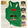 thumbnail image 2 of S4E Women's Elf Christmas Holiday Costume Racerback Slim Fit Small Kelly Green, 2 of 4
