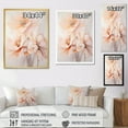 thumbnail image 4 of Designart "Cream Orange modern Still Lifes" Abstract Floater Framed Wall Decor, 4 of 7