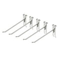 thumbnail image 2 of FITYLE 5Pcs Wall Hooks Hangers Hooks for Grid Wall Panel Iron Rustproof Multifunctional for Office Retail Shop Garage Household Show , 20cm, 2 of 9
