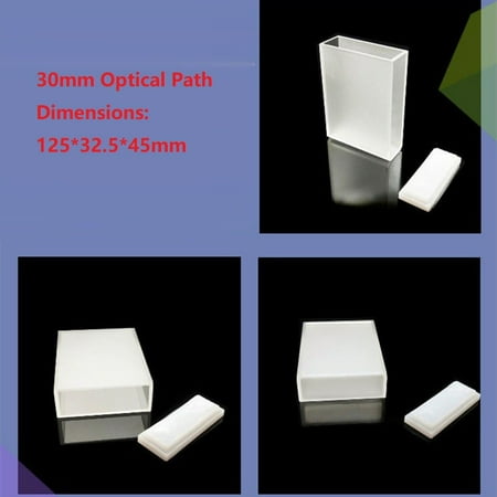 

Quartz cuvette suitable for 751/722 Spectrophotometer optical path 10mm-50mm