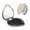 Heart Shape, variant on Picia Cute Squirrel for Compact Vanity Mirror , Travel Makeup Mirror , Portable Magnifying Cosmetic Mirror for Daily, Work, Business-Square