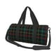 thumbnail image 1 of Balery Buffalo Plaid Dark Green Bolsa de Gimnasio para Mujeres y Hombres, Bolsa de Viaje Impermeable, Bolsa de Fin de Semana con Compartimento para Zapatos y Bolsillo Húmedo, 1 of 6