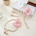 thumbnail image 3 of ABCISI Curtain Ties, Lotus Flower Curtain tiebacks holdbacks Holder for Curtain Decoration in Summer for Bedroom Decorations (Pink), 3 of 14