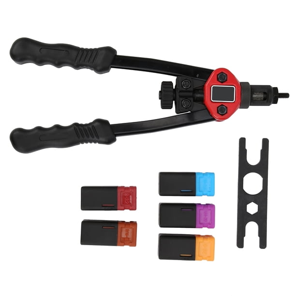 Pistola Para Tuercas De Remache, Pistola Para Tuercas De Remache De Empuje Manual De Alta Eficiencia, Para El Hogar Pequeño Portátil Para Trabajadores YLSHRF Ferroalloy Rivet Nut Gun