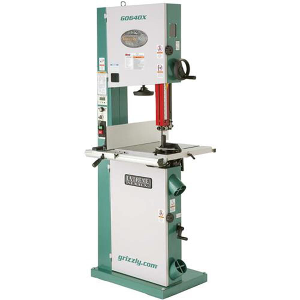 Grizzly G0640X 220V 17 Inch 2 HP Metal/Wood Bandsaw Inverter Motor