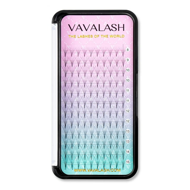 Extensiones de pestañas 3D 4D 5D 6D 8D 9D 10D Espesor 0.07/0.1 C/D Pestañas rizadas Tallo medio y tallo largo Abanicos prefabricados unidos por calor Suministros de extensiones de pestañas de volumen