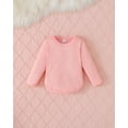 thumbnail image 3 of 6 Months Baby Girls Clothes 12 Months Girls 3 Pack Fall Winter Outfits Infant Girl Long Sleeve Top Pants 6PCS Clothing Set Pink, 3 of 11