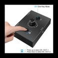 thumbnail image 3 of 5X 3.5mm Audio Switcher, 2 Input 1 Output/1 Input 2 Output Audio Splitter Switcher, One-Key Mute Button,5 * 3.5mm Audio Switch Switcher 5 * 3.5mm Audio Cable,black, 3 of 6