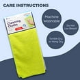 thumbnail image 5 of Jacent Microfiber Cleaning Cloths 3-Count (Pack of 10), 5 of 6