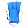 thumbnail image 3 of Miangastore Kids Adjustable Flippers Fins Training Fins Swimming Diving Learning Tools (Blue), 3 of 8