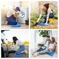 thumbnail image 7 of GoXteam Extra Thick Kneeling Pad, Soft Lightweight Foam Garden Cushioning for Knee, Water Resistant Construction for Gardening, Bathing Baby, Workout Supplies, Garden Work Gifts (Blue), 7 of 7