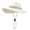 Z29-White, variant on Women's Ponytail Sun Hat, Wide Brim UV Protection Adjustable Beach Hat with Chin Strap for Outdoor Activities, Hiking and Vacation